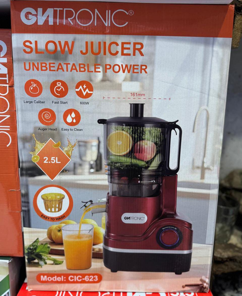 CNtronic Slow Masticating Juice Extractor 600W CIC-623