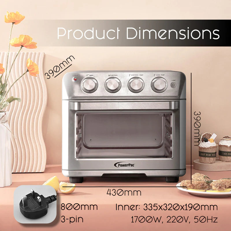 American Large Capacity Temperature Control Safety Multifunctional Air Fryer