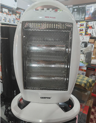Geepas Halogen Heater 3 Rods | 1200W | GH9508P
