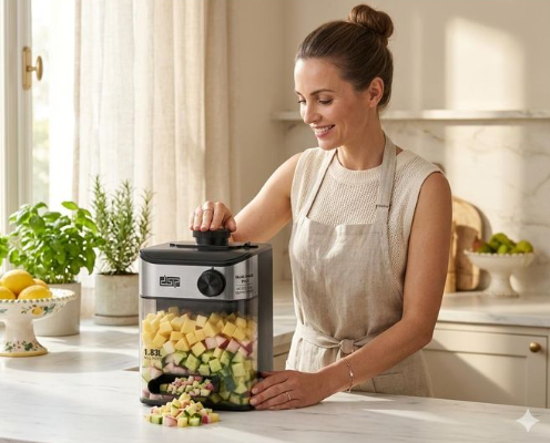 DSP 9 in 1 Salad & Vegetable Chopper 800W 1.83L – Electric Food Processor KM5077