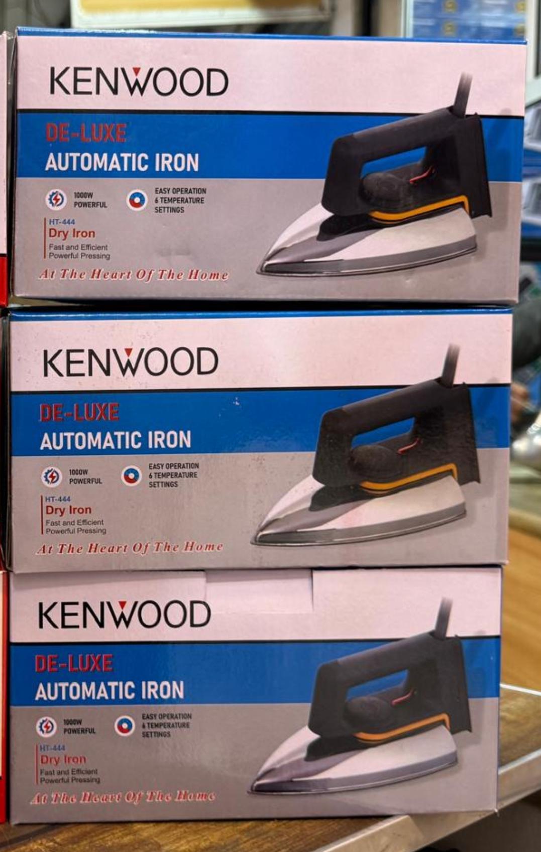 Kenwood 1000W Dry Iron, Non-Stick Soleplate, Lightweight Design