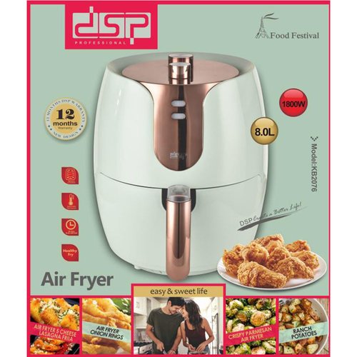 Large Size Multifunction Oil Free Air Fryer 8.0 Liter