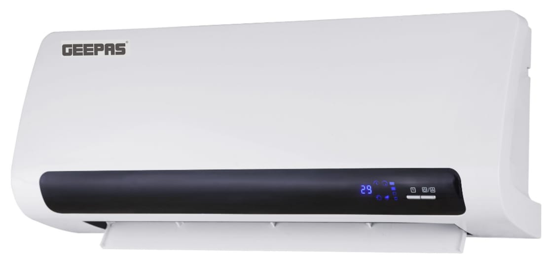 Original Geepas Wall Mounted Fan Heater Imported Bazar