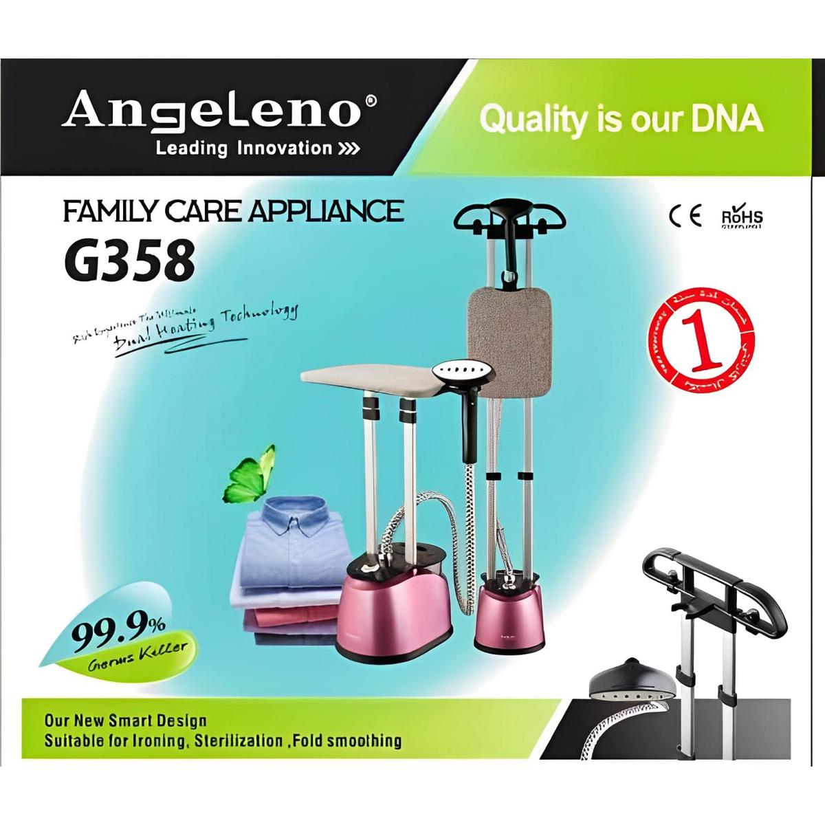 Original American Angeleno G358 Garment Steamer, Fabric High Pressure Steam Hanging Ironing Machine