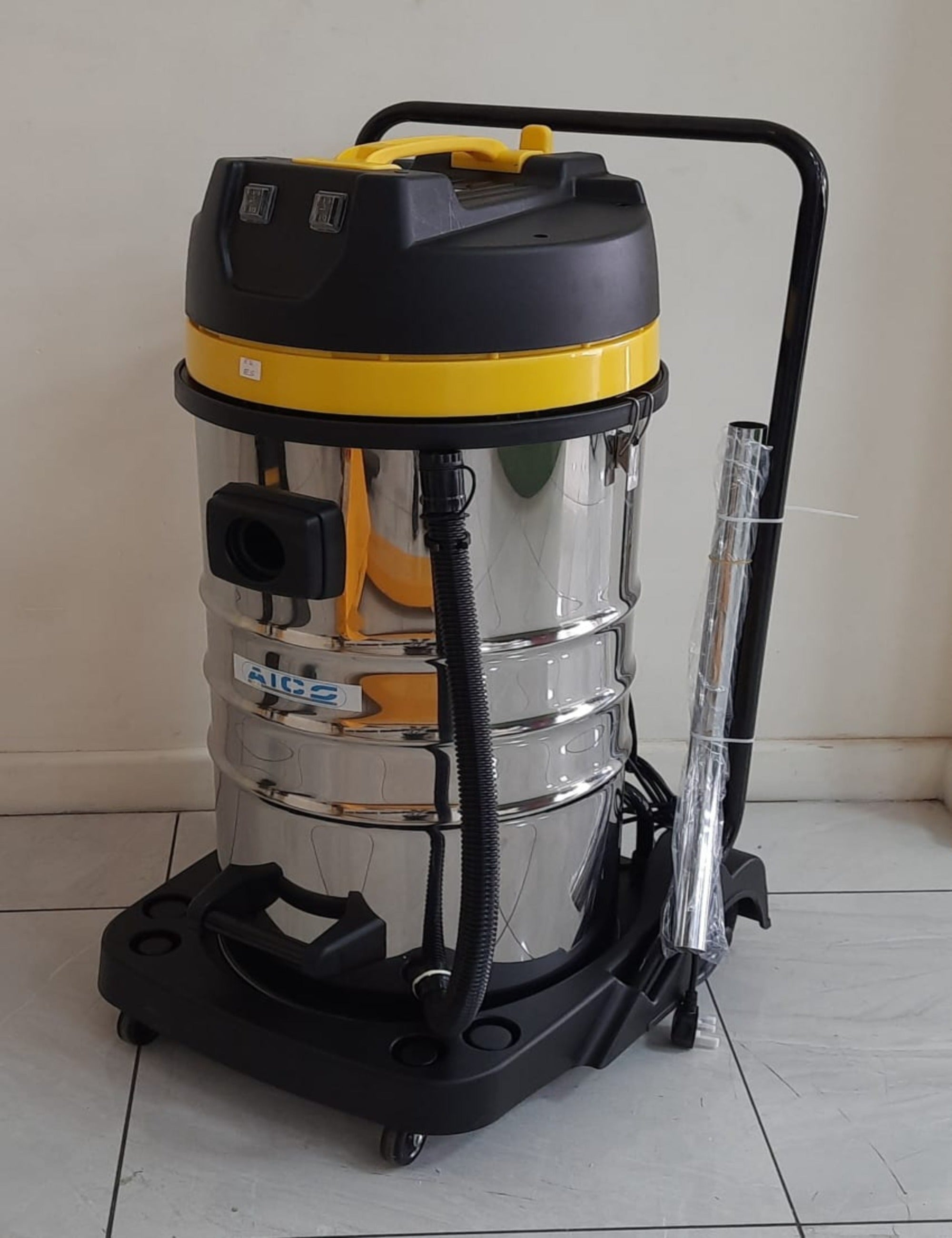 Imported 100L Commercial Stainless Steel Wet & Dry Vacuum Cleaner