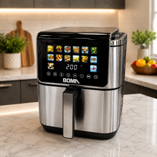 Boma 10L Digital Air Fryer With Double Element – Large Capacity Air Fryer Oven BM-693