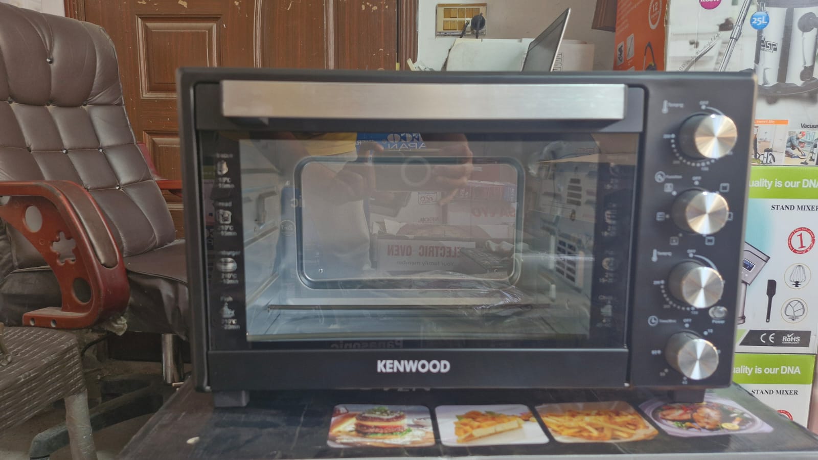Kenwood 40 Liter Electric Baking Oven With Air Fryer Fan & Lamp