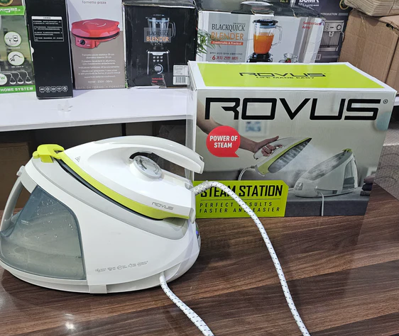 Imported Original ROVUS Steam Station Iron and steamer