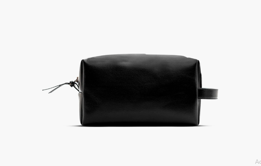 Leather Cosmetic Portable Makeup Pouch Waterproof Travel Friendly Organizer Bag Toiletries Storage Bag