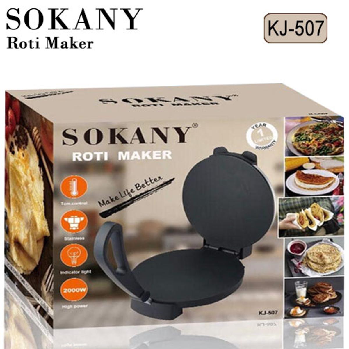 Original German SOKANY Roti Maker 1500W KJ507