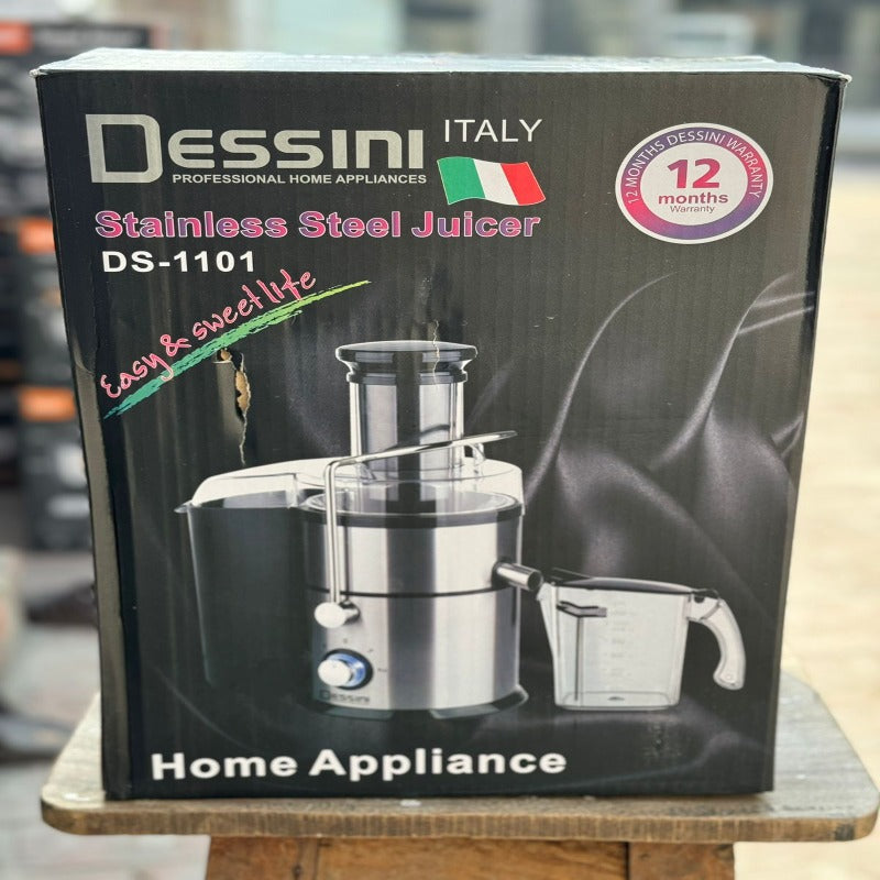 Dessini Italy Stainless Steel Juicer, Juice Extractor DS-1101