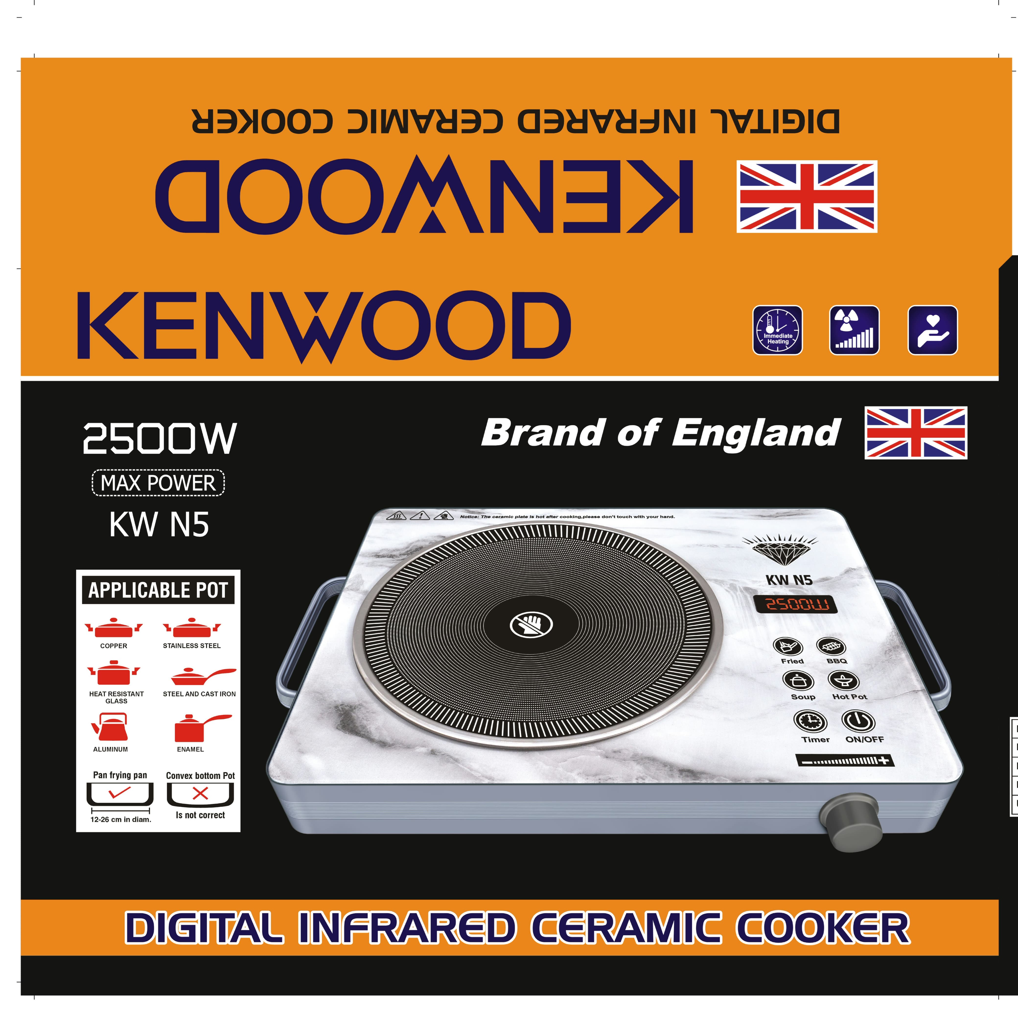 Original Kenwood Infrared Cooker KWN5
