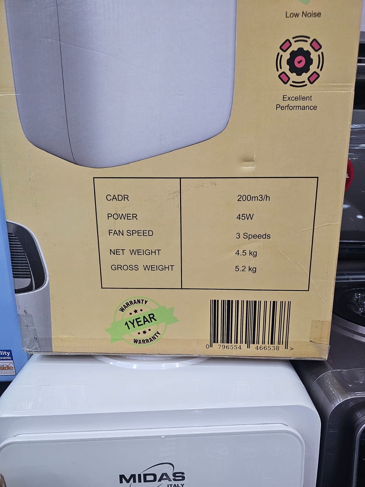 Original Enviro Air Purifier 45W EAP-2000 | Air Scrubber