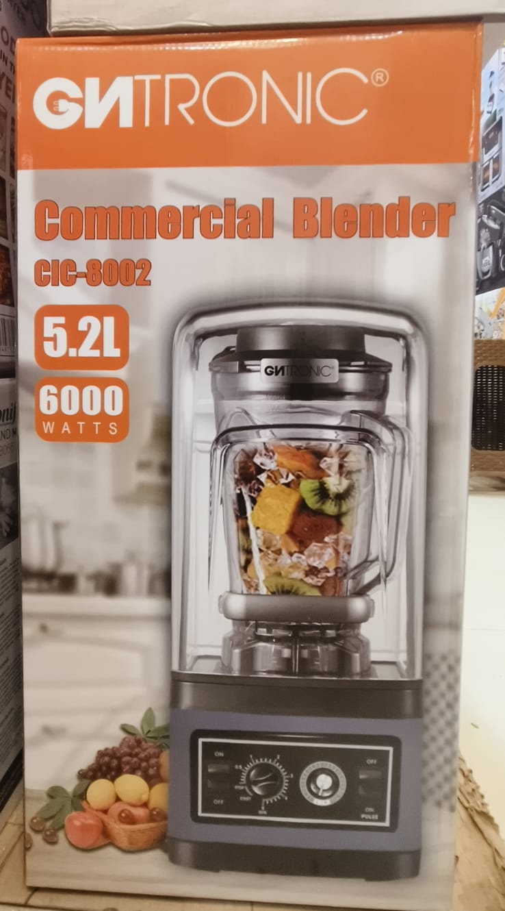CNtronic Commercial Soundproof Blender 5.2L 6000W CIC-8002