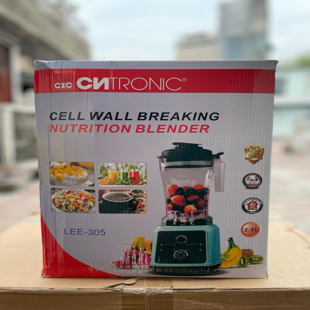 2.5L CNTRONIC Commercial Blender Cell Wall Breaking Nutrition Blender ( LEE-305 )