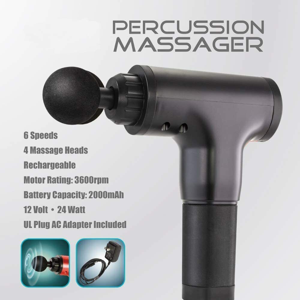 Imported Airgrous A9 Pro Handheld Electric Body Massager Gun Deep Tissue Percussion Muscle Massager For Pain Relief