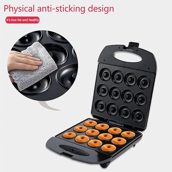 SOKANY Donut Machine Double-Sided Baking for 12 Donuts SK-821