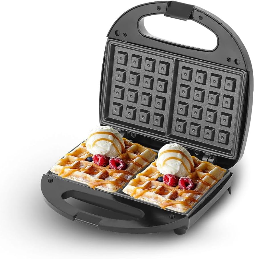 RAF Waffle Maker R-525 - Black