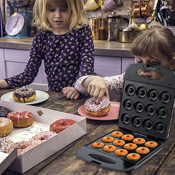 SOKANY Donut Machine Double-Sided Baking for 12 Donuts SK-821
