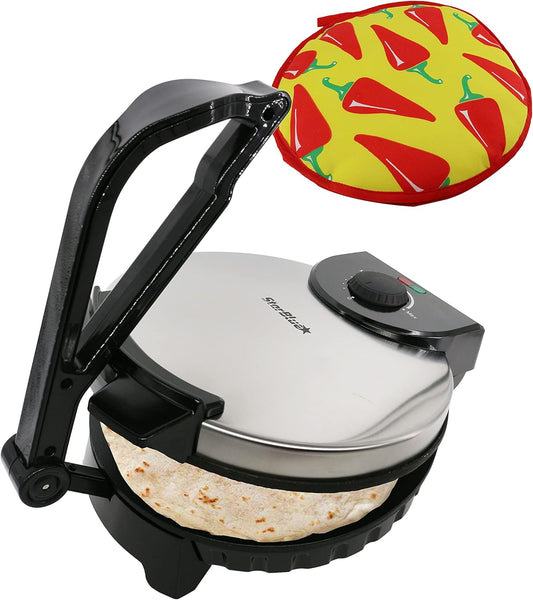 Electric Roti Maker Non-Stick | Automatic Chapati & Tortilla Maker | Fast Heating Roti Machine