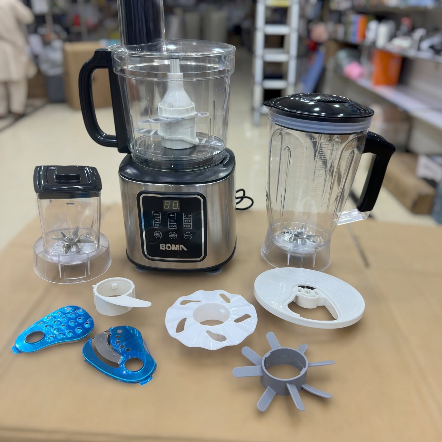 BOMA 9 In 1 Food Processor BM-765 | Blender, Chopper & Grinder
