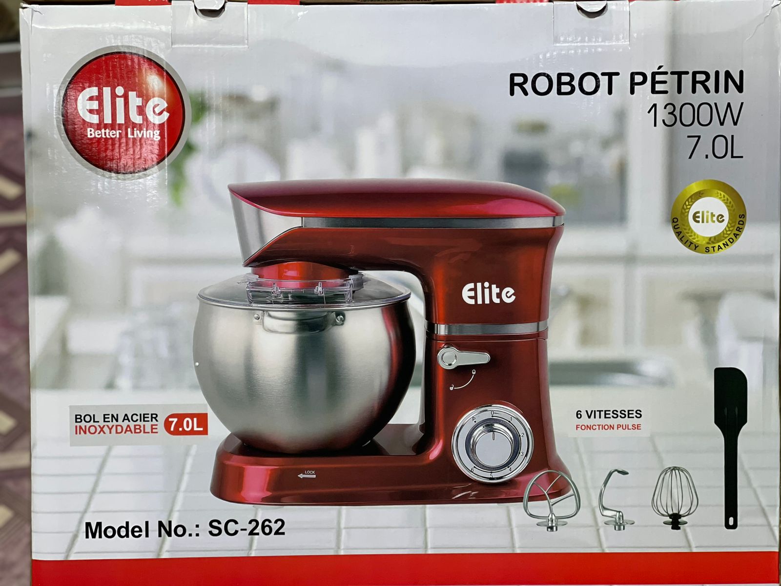Elite Stand Mixer 7L 1300W SC262