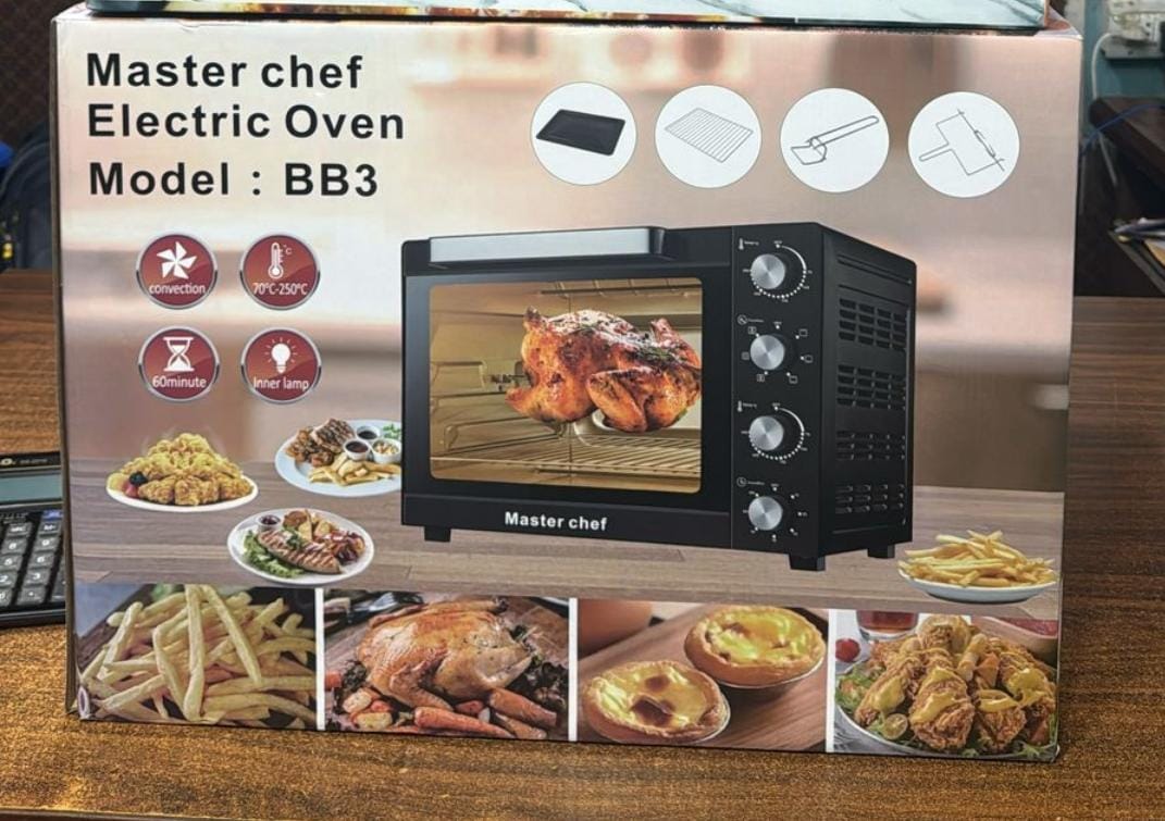 Original American Electric Baking Oven With Double Temperature Option, Convection Fan & Lamp Option