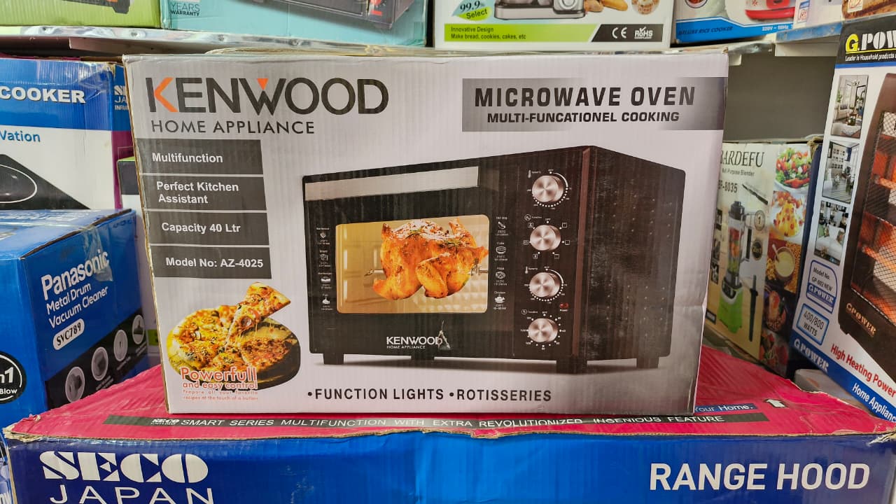 Kenwood 40 Liter Electric Baking Oven With Air Fryer Fan & Lamp