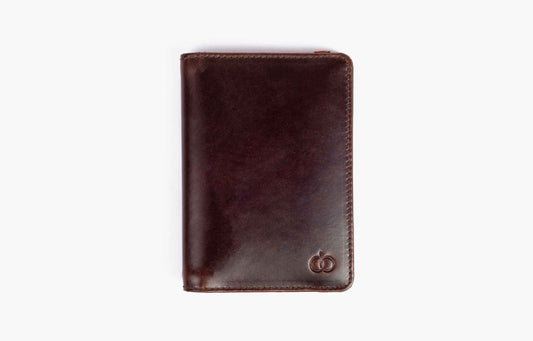 Leather Travel Passport Wallet, Credit Card Holder, Currency Separator, Organizer Wallet For Men