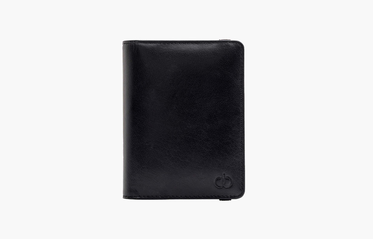 Leather Travel Passport Wallet, Credit Card Holder, Currency Separator, Organizer Wallet For Men
