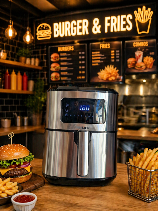 Philips 10 Liter Digital Air Fryer With Double Element ( Special Edition Model )