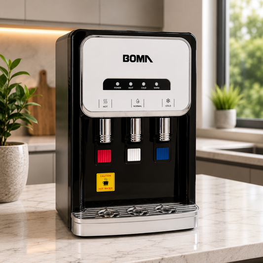 Boma Water Cooler 3 Tap | Hot, Cool & Normal Water Dispenser for Home & Office