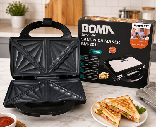 BOMA 800W Sandwich Maker BM-2011 | Electric Sandwich Toaster