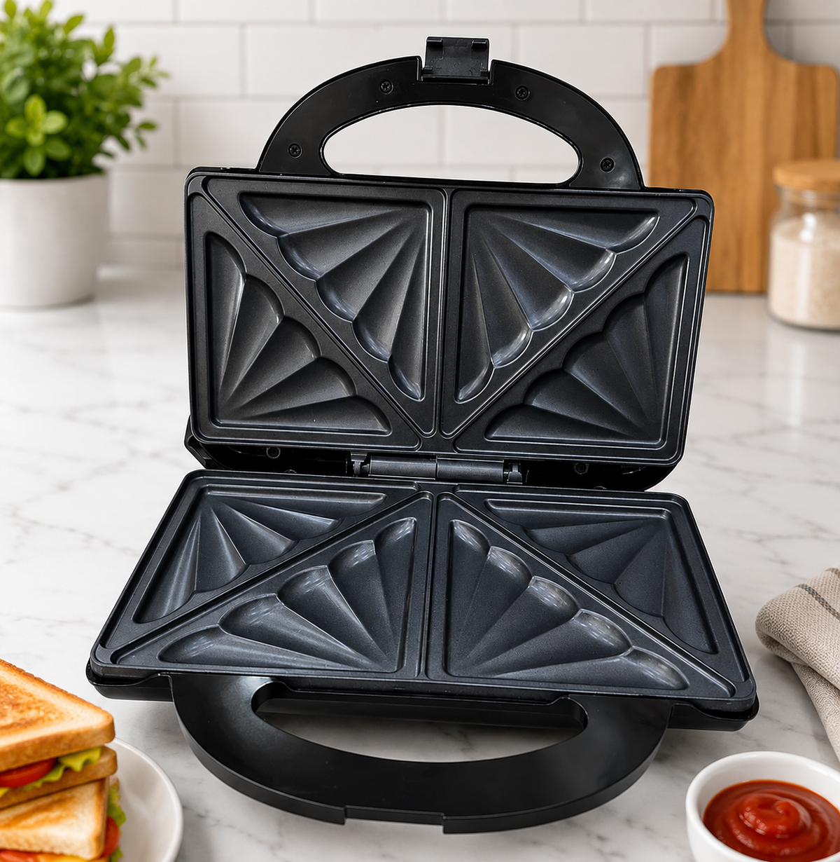BOMA 800W Sandwich Maker BM-2011 | Electric Sandwich Toaster