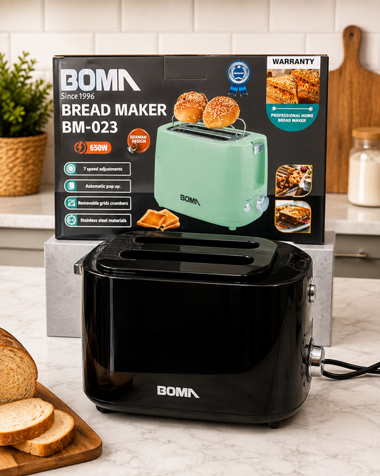 BOMA Automatic Bread Maker | ElectricToaster Machine 650W BM-023