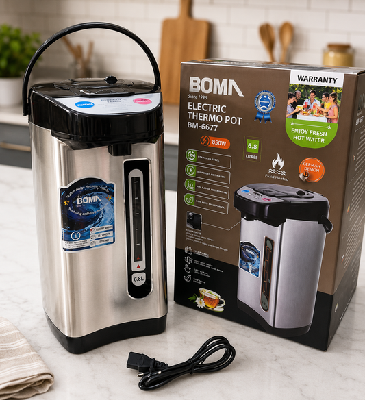 BOMA Electric Thermo Pot BM-6677 | 6.8L 850W Hot Water Dispenser