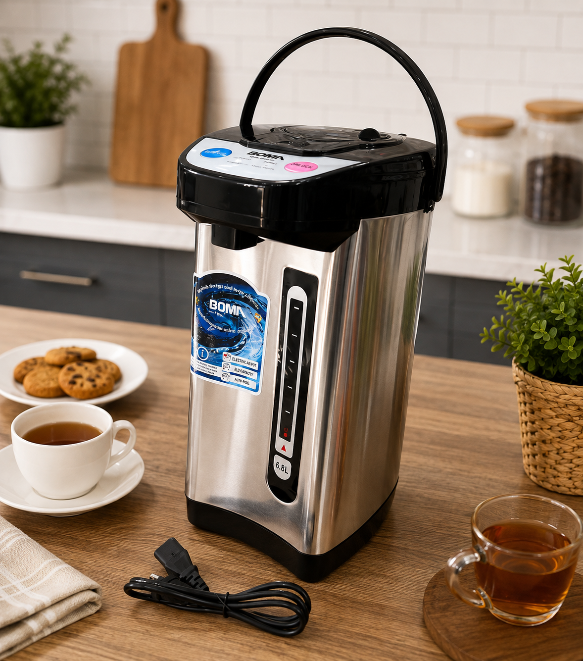 BOMA Electric Thermo Pot BM-6677 | 6.8L 850W Hot Water Dispenser