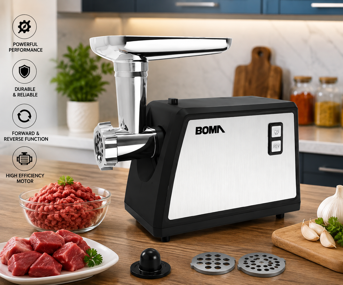 BOMA Meat Grinder BM-387 | Best Electric Meat Mincer