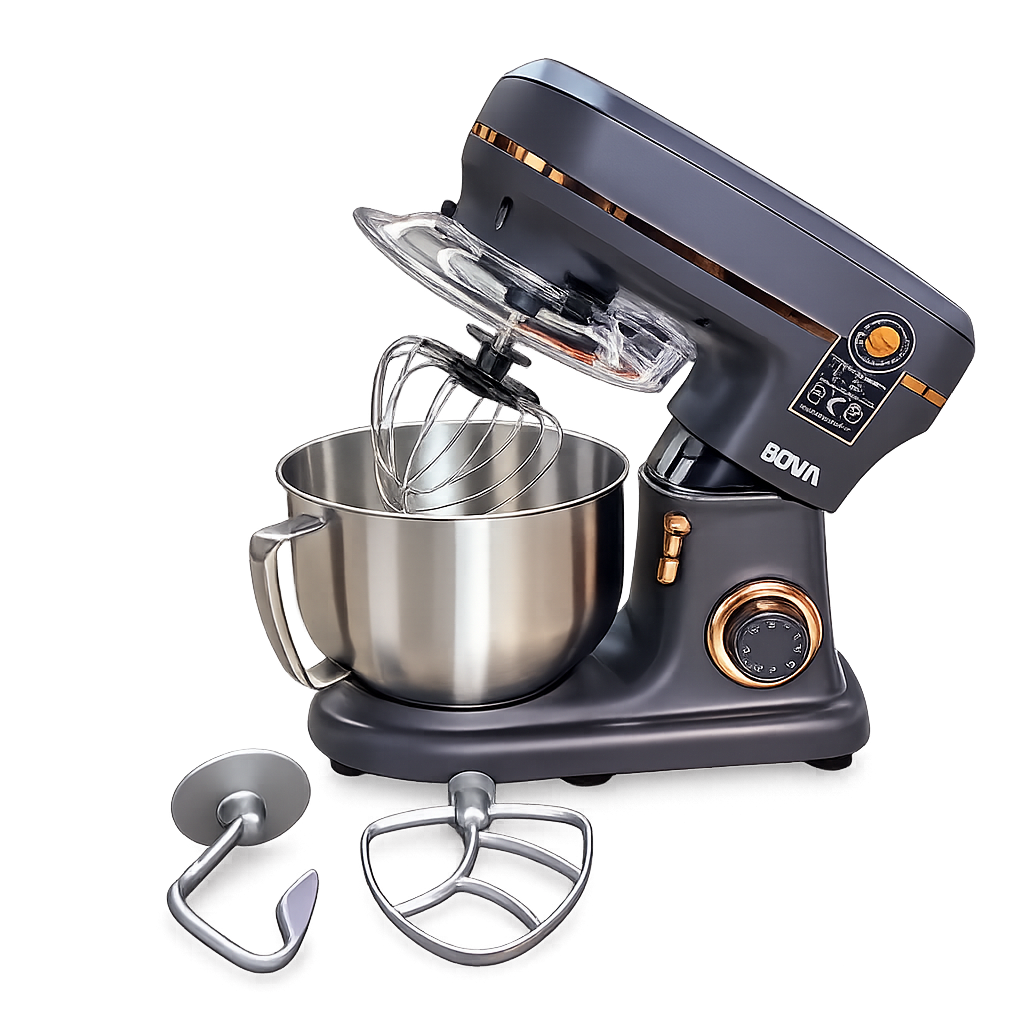 BOMA 1600W Stand Mixer | 6L Dough Mixer & Cake Mixer