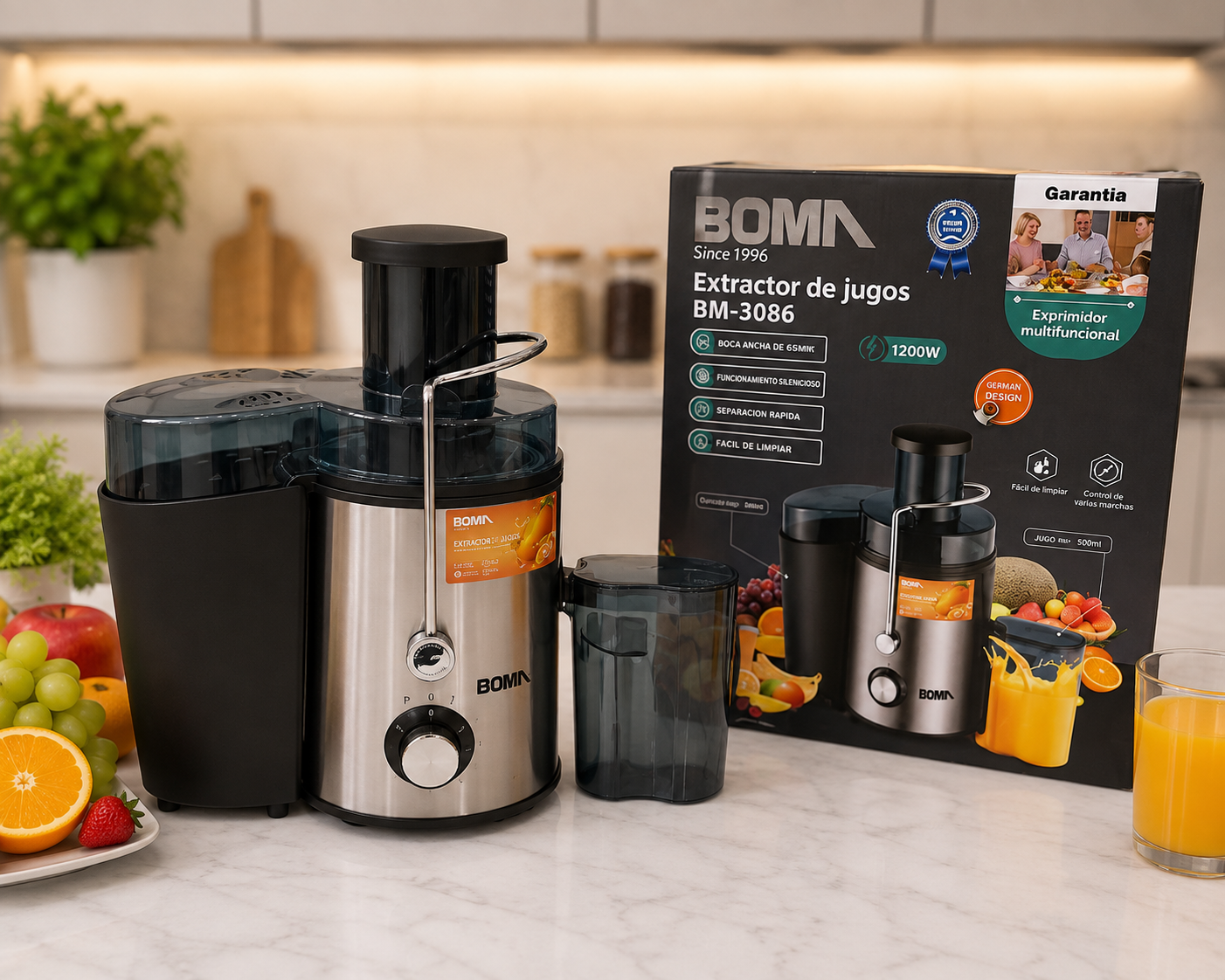 BOMA Multifunction Juice Extractor BM-3086 | Fruit & Vegetable Juicer