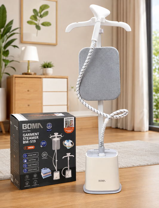 Boma BM-519 Garment Steamer | Professional Clothes Steamer for Home & Office