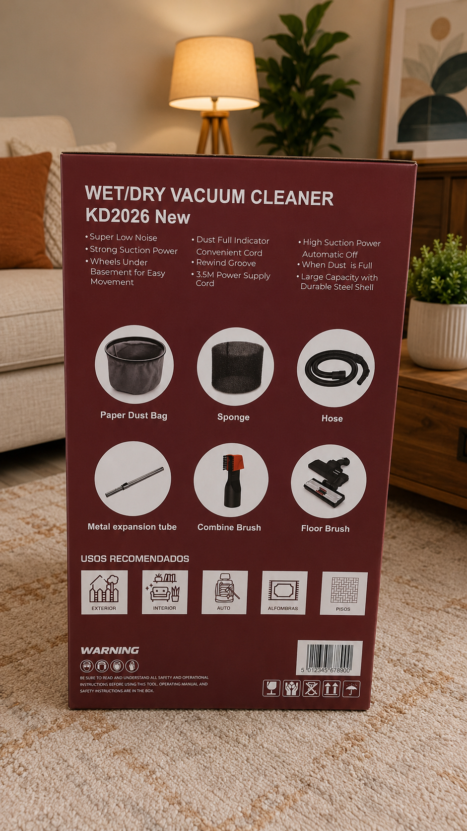 Panasonic Wet & Dry 30L Vacuum Cleaner