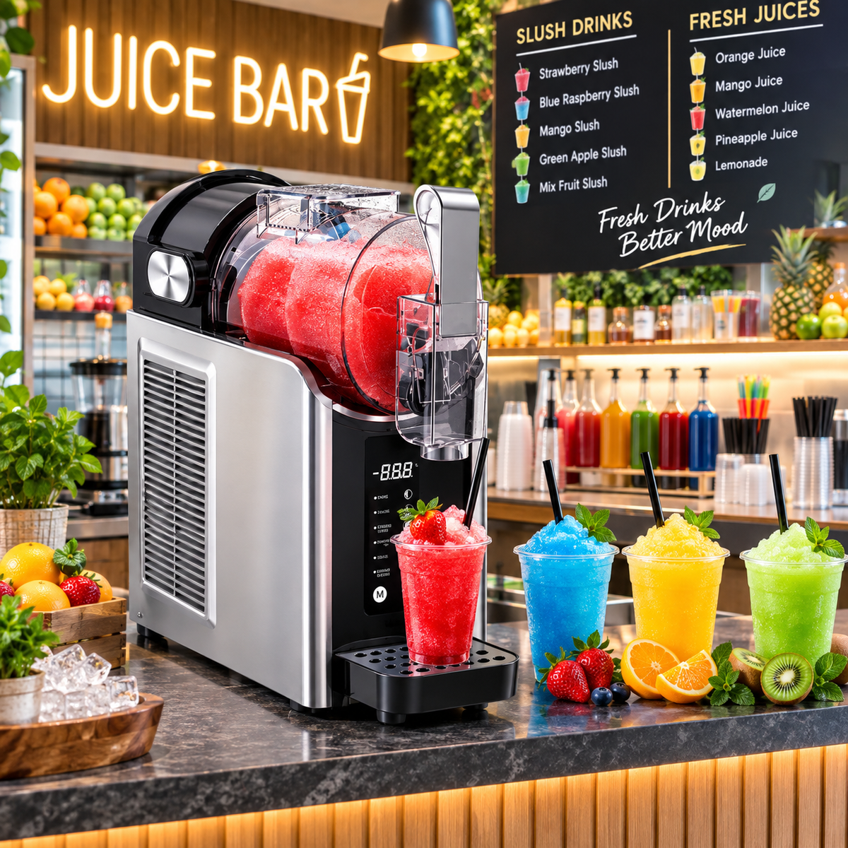 CNtronic 2L Slushie Machine 220W | Slush Maker Machine 2L CIC-103