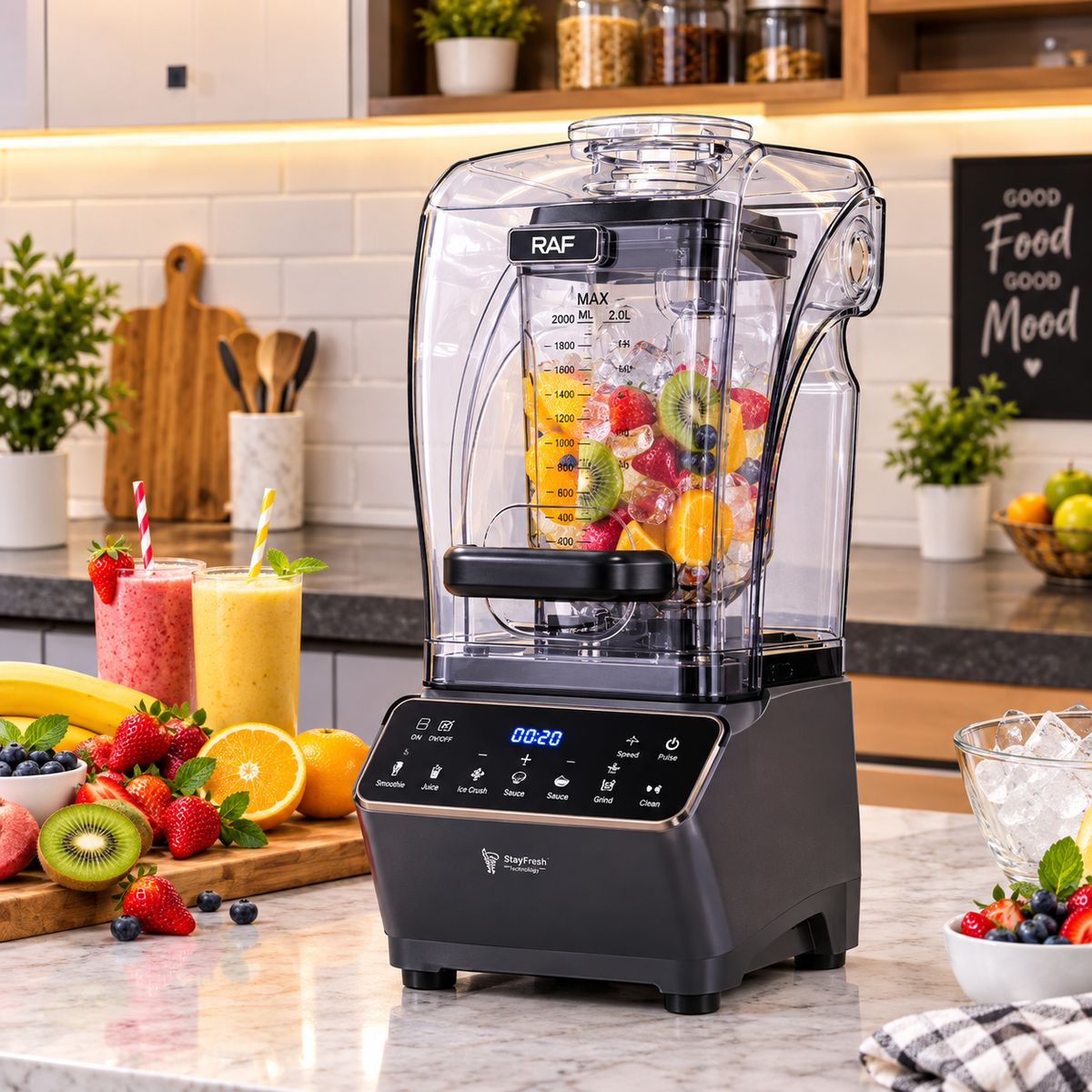 RAF Soundproof High Speed Commercial Blender R-2941