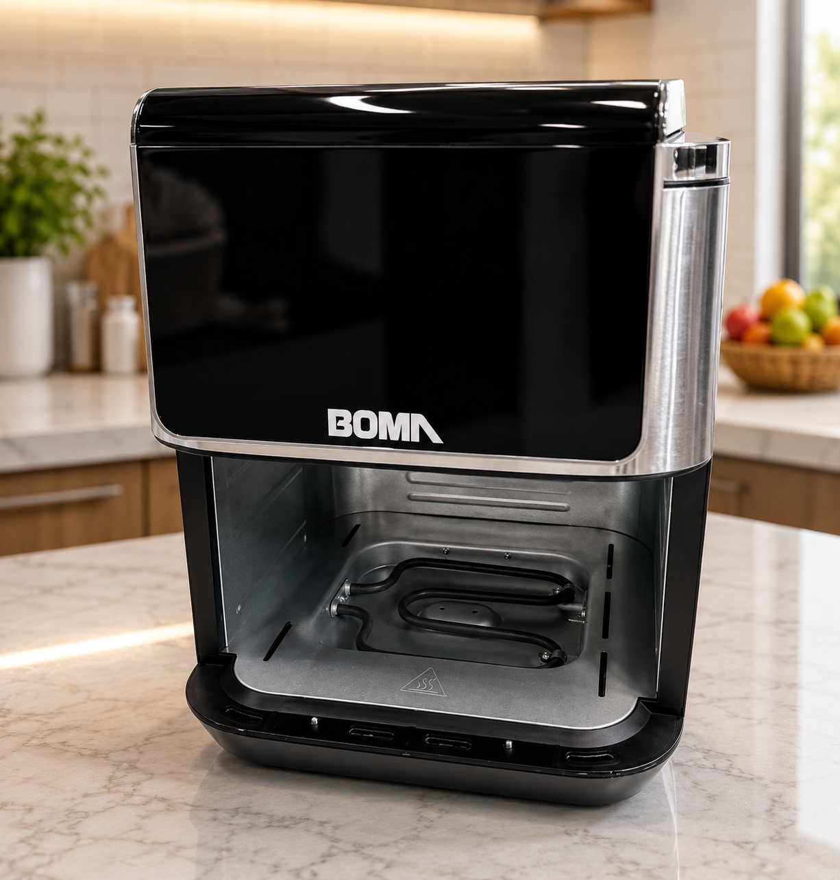 Boma 10L Digital Air Fryer With Double Element – Large Capacity Air Fryer Oven BM-693