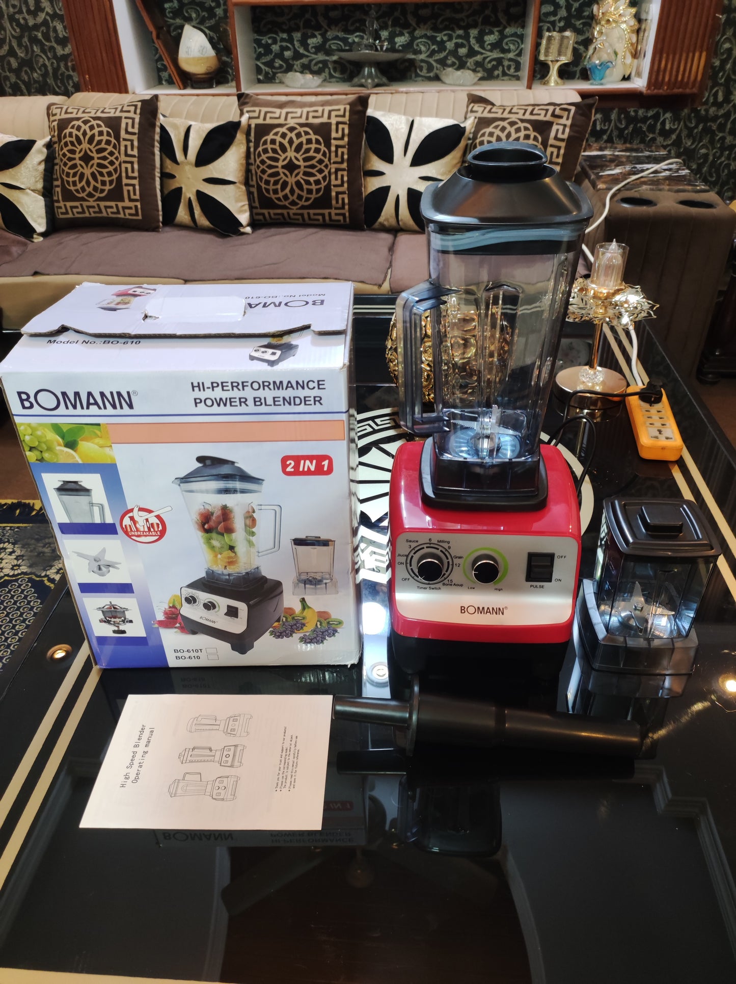 Original German Commercial Blender & Grinder ( BO-610T )