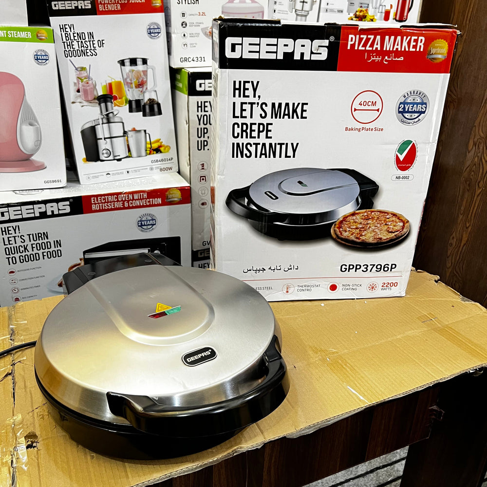Geepas Non-Stick Pizza Maker 40Cm, GPP3796P