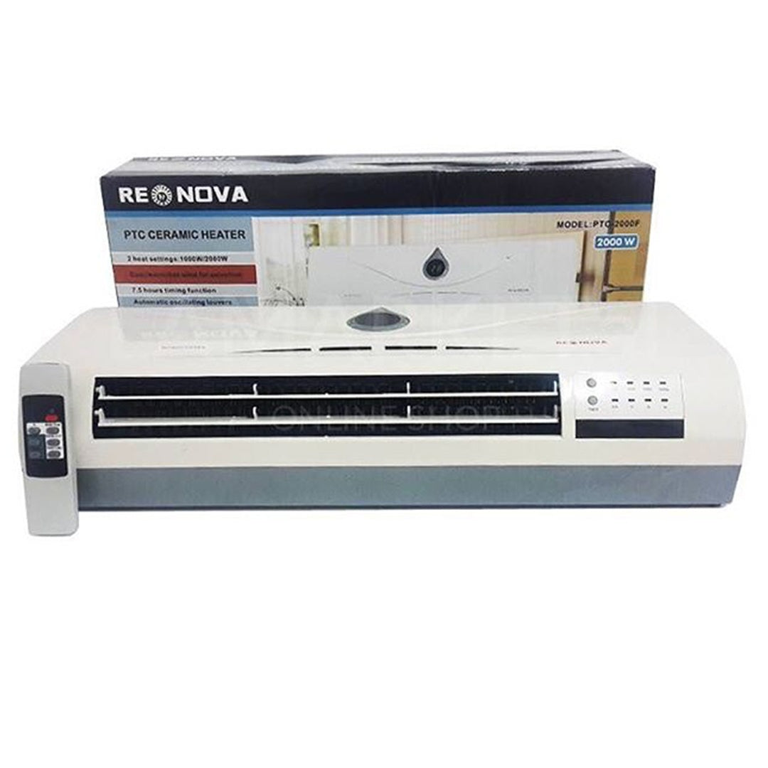 Renova Electric PTC Ceramic Heater Wall Mounted PTC-2000F