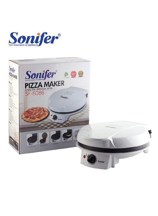 Sonifer 12" Household Pizza maker oven With Ceramic Baking Stone