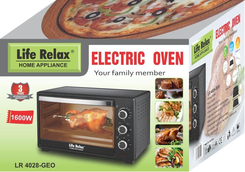 Imported 35L Life Relax LR-4028 Electric Baking Toaster Oven